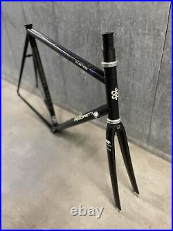 Dario Pegoretti Duende Frameset 56cm Campagnolo Record Headset Reynolds Carbon