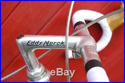 Eddy Merckx Professional 1980 Early De Rosa Bike Campagnolo Super Record Vintage