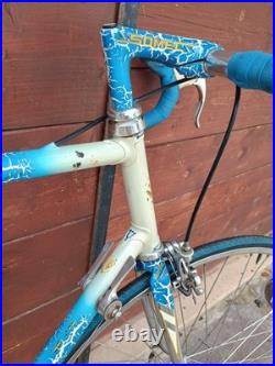 End Of 80s Vintage Somec AIR Campagnolo Record 8sp 5957 Road Bike Racing Bike