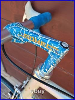 End Of 80s Vintage Somec AIR Campagnolo Record 8sp 5957 Road Bike Racing Bike