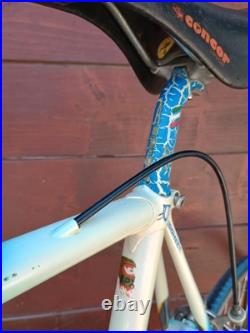 End Of 80s Vintage Somec AIR Campagnolo Record 8sp 5957 Road Bike Racing Bike