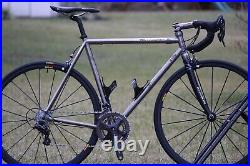 Engraved Merlin Cyrene Titanium Bike with Campagnolo Record Build, New Condition