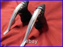 Excellent 1st Gen. Campagnolo C-Record Carbon 8 x 3 Ergo EC-02RE CG Shift Levers