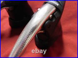 Excellent 1st Gen. Campagnolo C-Record Carbon 8 x 3 Ergo EC-02RE CG Shift Levers