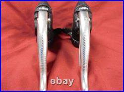 Excellent 1st Gen. Campagnolo C-Record Carbon 8 x 3 Ergo EC-02RE CG Shift Levers