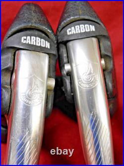 Excellent 1st Gen. Campagnolo C-Record Carbon 8 x 3 Ergo EC-02RE CG Shift Levers