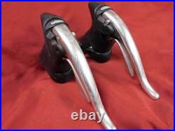 Excellent 1st Gen. Campagnolo C-Record Carbon 8 x 3 Ergo EC-02RE CG Shift Levers