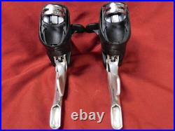 Excellent 1st Gen. Campagnolo C-Record Carbon 8 x 3 Ergo EC-02RE CG Shift Levers