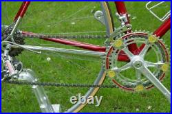 Fausto Coppi Giro d'Italia Classic Road Bike 57cm 1980's Nuovo Record Campagnolo