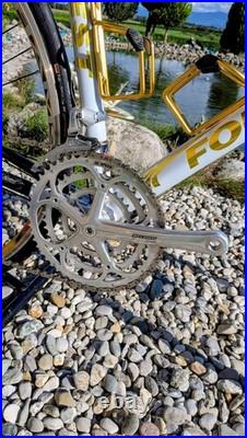 Fondriest Golden Renaix'88 Road Bike (No. 134/500) Dream Condition! Campagnolo Record