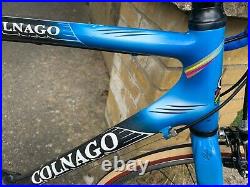 Full carbon Colnago E1 road bike on Campagnolo Record