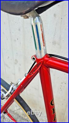 GRANDIS racing team vintage italian steel road bicycle CAMPAGNOLO SUPER RECORD