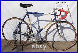 Gios Torino Super Record 1970s Vintage Italian Road Bicycle 55 cm