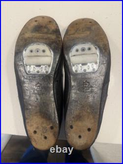 L'Eroica Vintage Sidi Shoes And Campy Record Pedals