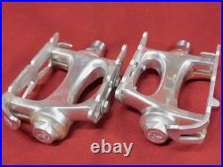 Late 1980's Excellent Campagnolo C-Record Pista Track Pedals 9/16 x 20