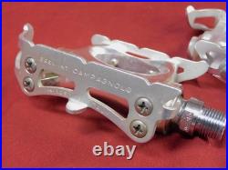 Late 1980's Excellent Campagnolo C-Record Pista Track Pedals 9/16 x 20