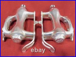 Late 1980's Excellent Campagnolo C-Record Pista Track Pedals 9/16 x 20