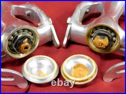 Late 1980's Excellent Campagnolo C-Record Pista Track Pedals 9/16 x 20