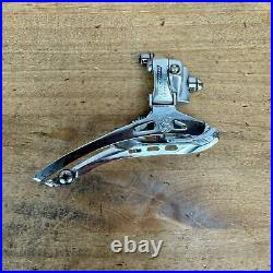 Light Use! Campagnolo Record 10-Speed Braze-On Bike Front Derailleur 92g