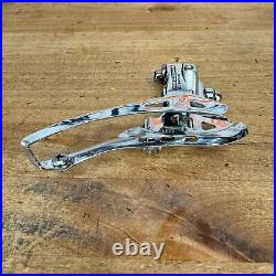 Light Use! Campagnolo Record 10-Speed Braze-On Bike Front Derailleur 92g