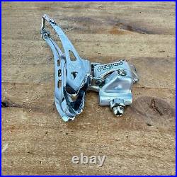 Light Use! Campagnolo Record 10-Speed Braze-On Bike Front Derailleur 92g