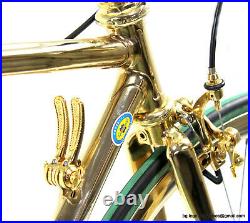 Luxury Columbus Crono 26-28 Campagnolo Super Record GOLD PLATED Vintage Bike