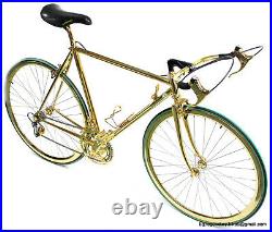 Luxury Columbus Crono 26-28 Campagnolo Super Record GOLD PLATED Vintage Bike
