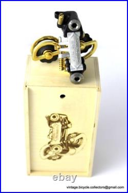 Luxury Vintage Bike Campagnolo Super Record 1st Gen REAR DERAILLEUR GOLD PLATED Luxury Vintage Bike Campagnolo Super Record 1st Gen REAR DERAILLEUR GOLD PLATED