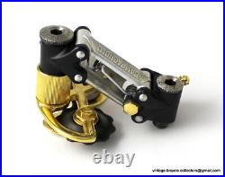 Luxury Vintage Bike Campagnolo Super Record 1st Gen REAR DERAILLEUR GOLD PLATED