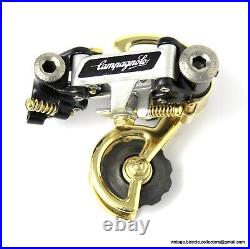 Luxury Vintage Bike Campagnolo Super Record REAR DERAILLEUR PAT82 GOLD PLATED