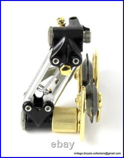 Luxury Vintage Bike Campagnolo Super Record REAR DERAILLEUR PAT82 GOLD PLATED Luxury Vintage Bike Campagnolo Super Record REAR DERAILLEUR PAT82 GOLD PLATED