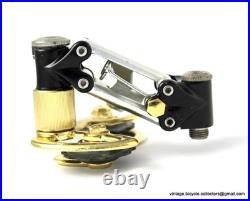 Luxury Vintage Bike Campagnolo Super Record REAR DERAILLEUR PAT82 GOLD PLATED Luxury Vintage Bike Campagnolo Super Record REAR DERAILLEUR PAT82 GOLD PLATED