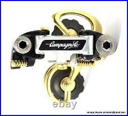 Luxury Vintage Bike Campagnolo Super Record REAR DERAILLEUR PAT82 GOLD PLATED