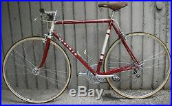 M. PELOSO CAMPAGNOLO NUOVO RECORD VINTAGE STEEL ROAD RACING BICYCLE 70s