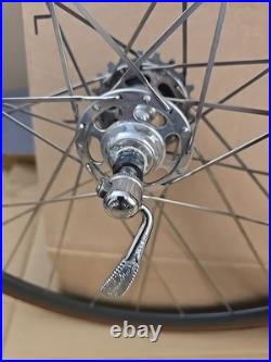 MATRIX ISO C Wheelset with 28H CAMPAGNOLO HF Record Hubs SUN LOGO Conti Tires
