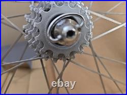 MATRIX ISO C Wheelset with 28H CAMPAGNOLO HF Record Hubs SUN LOGO Conti Tires