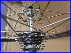MATRIX ISO C Wheelset with 28H CAMPAGNOLO HF Record Hubs SUN LOGO Conti Tires