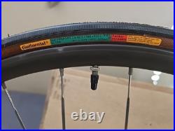MATRIX ISO C Wheelset with 28H CAMPAGNOLO HF Record Hubs SUN LOGO Conti Tires