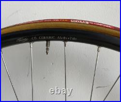 MAVIC OPEN PRO SUP CERAMIC Bike Bicycle Wheel Set Rim Campagnolo Record CLINCHER
