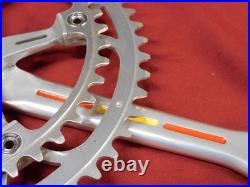 Mint Tri Color Custom Campagnolo #1049/A Super Record Crankset 53/42 x 177.5 mm