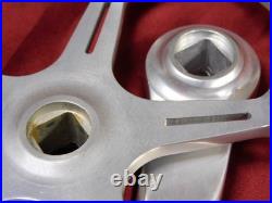 Mint Tri Color Custom Campagnolo #1049/A Super Record Crankset 53/42 x 177.5 mm