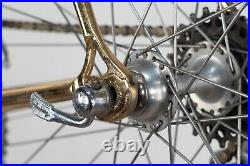 Moser Gold Plated Oro Campagnolo Super Record Steel Lugs Vintage Old Road Racing
