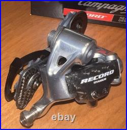 NEW! Campagnolo Record RD4-REXS 10-Speed Short Cage Carbon Bike Rear Derailleur