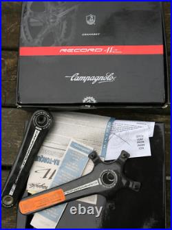 NEW NIB Campagnolo Record Carbon 11 Sp. Compact cranks crankset chainset 175mm