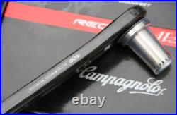 NEW NIB Campagnolo Record Carbon 11 Sp. Compact cranks crankset chainset 175mm