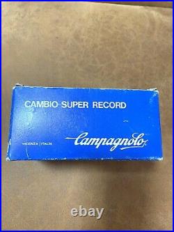 NIB Campagnolo Super record 4001 2 Gen RD No date. May be 1984 late