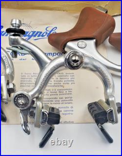 NOS 2040/1 Campagnolo Record Brake Set (Freni Record) Long Reach 52mm Vintage