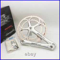 NOS CAMPAGNOLO RECORD 10 SPEED 177.5 mm CRANKSET SQUARE CRANK ROAD BIKE BICYCLE