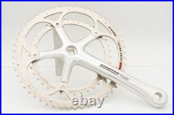 NOS CAMPAGNOLO RECORD 10 SPEED 177.5 mm CRANKSET SQUARE CRANK ROAD BIKE BICYCLE