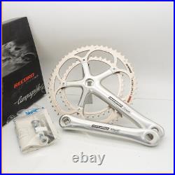 NOS CAMPAGNOLO RECORD 10 SPEED 177.5mm CRANKSET SQUARE CRANK ROAD BIKE BICYCLE